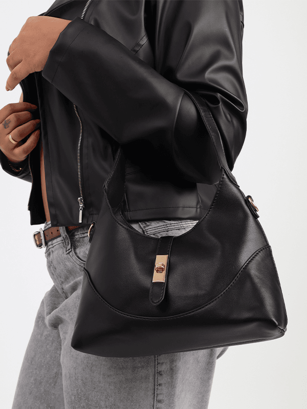 Bolsa Ombro com Fecho Metálico - Imagem 2