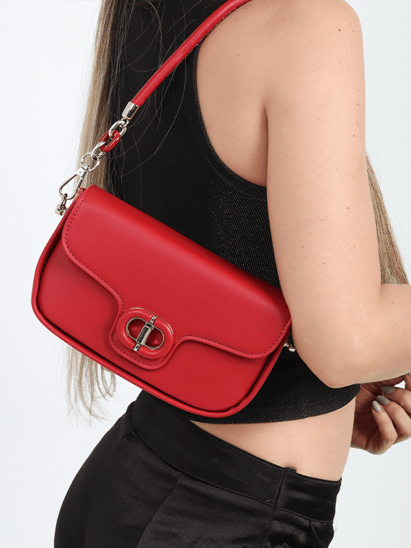 Bolsa Vermelha Feminina - Imagem 3
